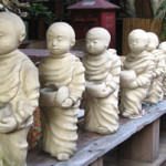 Monk Statues