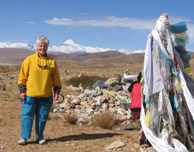 Dharma Zephyr Insight Meditation Community Dharma Leader Christy Tews and Mt. Kailash, Tibet